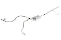 Borla 14 Silv/Sierra C/B Exhaust ATAK 1500 5.3L V8 AT/MT 2&4WD Ext Cab Split Side Exit