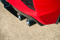 CORSA Performance Corsa 2020-2025 Chevrolet Corvette C8 RWD 3in Valved Cat-Back Delete w/ NPP w/4.5in CF Polished Tips