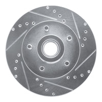 R1 Concepts R1 87-90 Dodge DAKOTA RWD Front Right Drilled & Slotted Silver Brake Rotor
