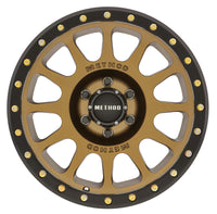 Method Wheels Method MR305 NV 18x9 +18mm Offset 6x5.5 108mm CB Method Bronze/Black Street Loc Wheel
