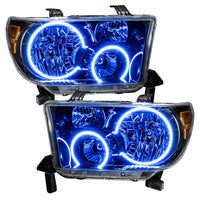 ORACLE Lighting Oracle 07-11 Toyota Tundra Pre-Assembled Headlights- Blk Housing - w/ Simple Controller