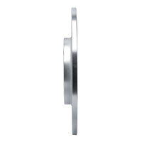R1 Concepts R1 22-25 Hyundai Ioniq 6 Rear Left Drilled & Slotted Silver Brake Rotor