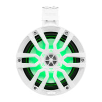 DS18 Marine And Powersports Towers 8in 125 Watts RMS RGB LED Lights White