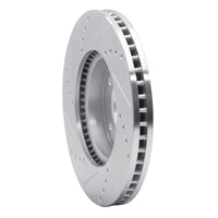 R1 Concepts R1 03-05 Kia SEDONA Front Right Drilled & Slotted Silver Brake Rotor