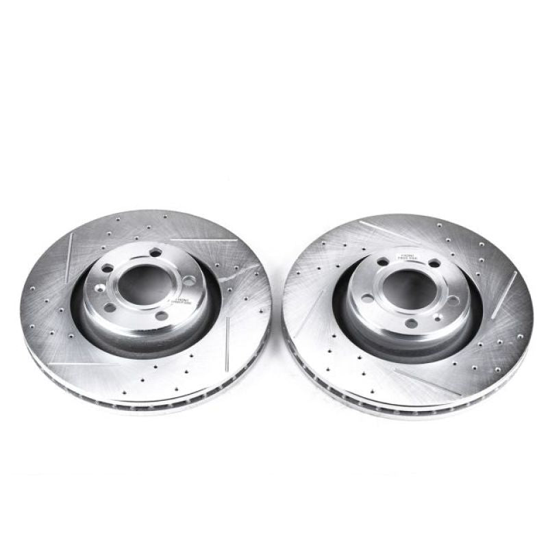PowerStop Power Stop 05-11 Audi A6 Front Evolution Drilled & Slotted Rotors - Pair
