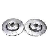 PowerStop Power Stop 05-11 Audi A6 Front Evolution Drilled & Slotted Rotors - Pair