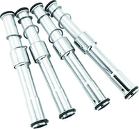 S&S Cycle 2017+ M8 Models Pushrod Cover Kit - Chrome