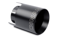 Dinan Double-Walled 4.5in Clamp-On Exhaust Tip - Black - 4.5in Outlet / 3.25in Inlet