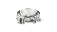 Vibrant AL V-B Flange Assembly for 4in OD Tubing incl 2 AL V-b flanges 1 SS V-B Clamp 1 Viton O-Ring