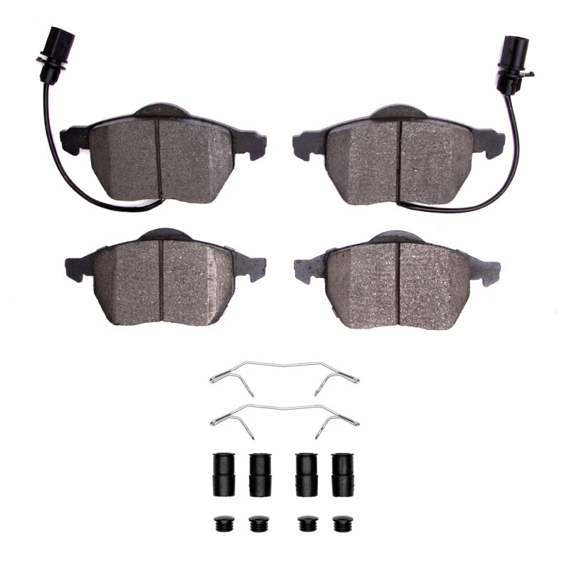 DFC 98-08 Audi A6 (USA/Canada) Front Euro 5000 Ceramic Brake Pads and Hardware Kit