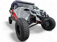 Elektric Off Road Elektric Offroad 2017+ Can Am X3 Maverick Billet Front Winch Bumper Anodized Black