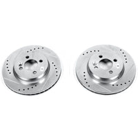 PowerStop Power Stop 07-16 Mini Cooper Front Evolution Drilled & Slotted Rotors - Pair