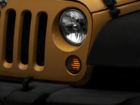 Raxiom Axial Series Turn Signal Lights Old Glory 07-18 Jeep Wrangler JK