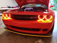 ORACLE Lighting Oracle 15-21 Dodge Challenger LED Waterproof Halo Kit - Red