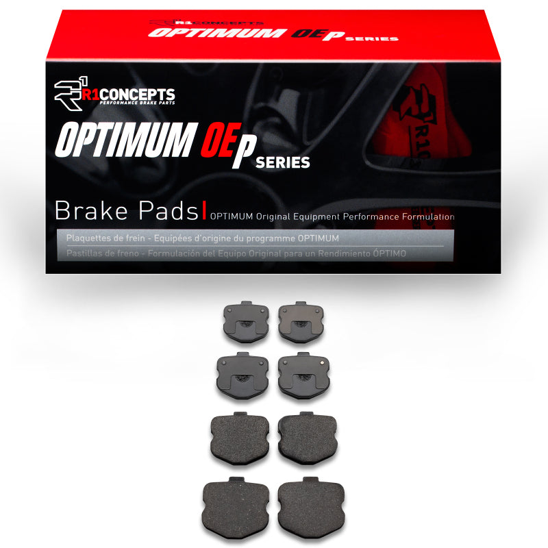 R1 Concepts R1 06-13 Chevrolet Corvette Rear R1 Optimum OE Brake Pads