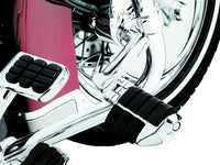 Kuryakyn Longhorn Offset Dually ISO Pegs With 1-1/4in Clamp Chrome