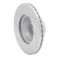 R1 Concepts R1 76-77 BMW 320I (USA/Canada) Front Right Drilled & Slotted Silver Brake Rotor