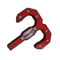 GEN-Y Hitch Gen-Y Hulk 2.5 32K Tow Hook 2.5in Shank - Black/Red