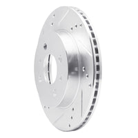 R1 Concepts R1 91-02 Saturn SC Front Left Drilled & Slotted Silver Brake Rotor