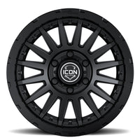 ICON Recon Pro 18x9 6 x 5.5 25mm Offset 6in BS 95.1mm Bore Satin Black Wheel