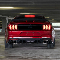Form Lighting 2015-2023 Ford Mustang LED Tail Lights Red (Pair)