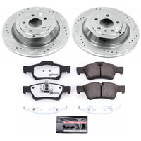 PowerStop Power Stop 10-11 Mercedes-Benz ML450 Rear Z26 Street Warrior Brake Kit