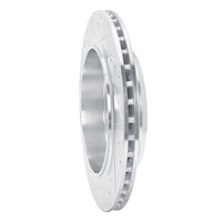 R1 Concepts R1 11-25 Dodge Durango Rear Right Drilled & Slotted Silver Brake Rotor