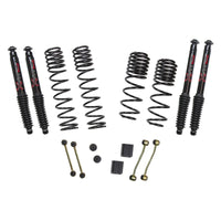 Skyjacker 2020 Jeep JL 4WD Rubicon Diesel 2.5in Dual Rate Long Travel Sus Lift Kit w/Blk Max Shocks