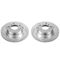 PowerStop Power Stop 14-16 BMW 228i Rear Evolution Drilled & Slotted Rotors - Pair