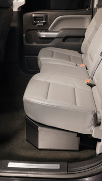 Tuffy Products Tuffy Underseat Lockbox 2/3 Length W/ Keyed Lock For Chevrolet Silverado & Gmc Sierra
