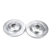 PowerStop Power Stop 05-09 Land Rover LR3 Front Evolution Drilled & Slotted Rotors - Pair