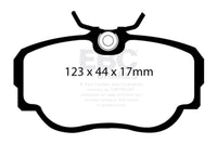 EBC Racing 87-93 BMW 325 (E30) RP-1 Race Front Brake Pads