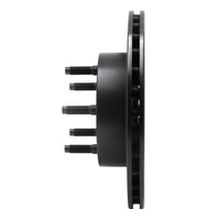 R1 Concepts R1 90-94 Ford Ranger (USA/Canada) Front Right Drilled & Slotted Black Brake Rotor