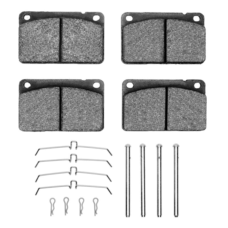 DFC 76-93 Volvo 240/GLE/265/245/264/244/DL/262 Front Euro 5000 Ceramic Brake Pads and Hardware Kit