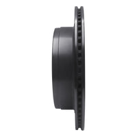 R1 Concepts R1 04-06 Ford E-150 Club Wagon Rear Right Drilled & Slotted Black Brake Rotor