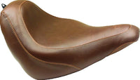 Mustang Motorcycle Mustang 18-21 Harley Softail Slim Wide Tripper Solo Seat - Brown