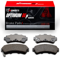 R1 Concepts R1 95-00 Nissan Sentra Rear R1 Optimum OE Brake Pads