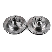 PowerStop Power Stop 91-96 Buick Roadmaster Front Evolution Drilled & Slotted Rotors - Pair