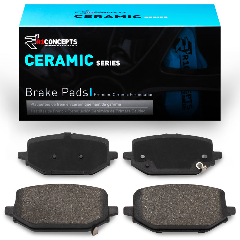 R1 Concepts R1 22-26 Honda Passport Rear Ceramic Brake Pads