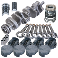 Eagle Chevy 454 4.250in Crank 6.385in I-Beam Rods -3cc Flat Top 4.280in Pistons Rotating Assembly