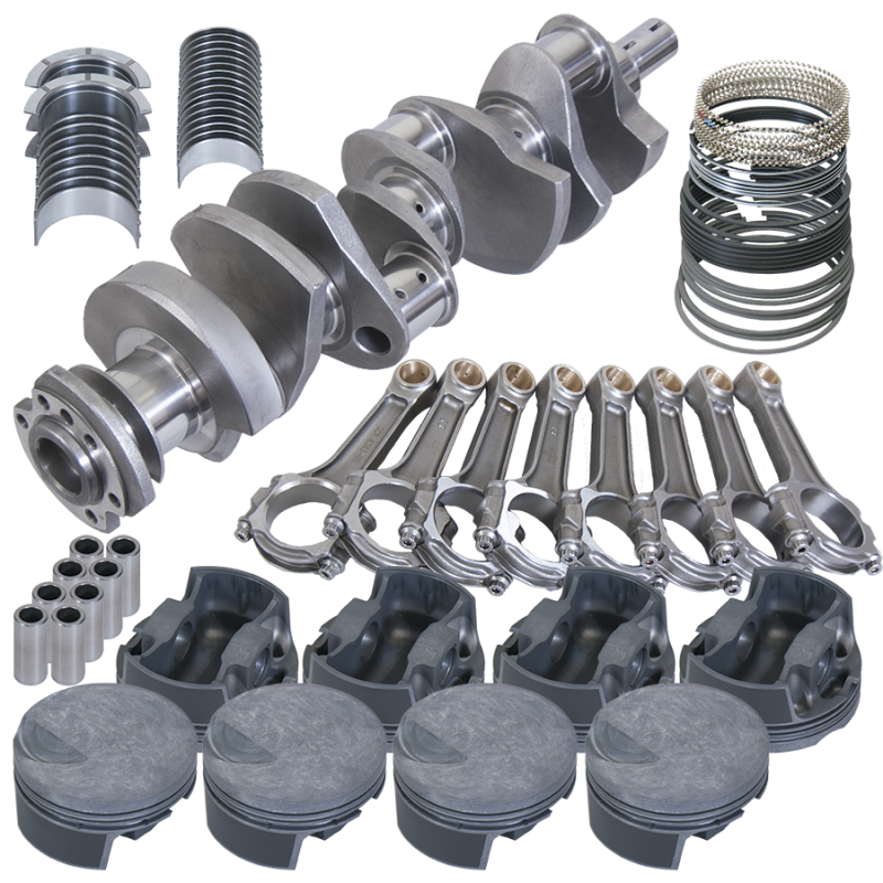 Eagle Chevy 454 4.250in Crank 6.385in I-Beam Rods -3cc Flat Top 4.350in Pistons Rotating Assembly