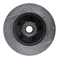 R1 Concepts R1 1988-1994 Chevrolet C1500 Front Left Drilled & Slotted Silver Brake Rotor