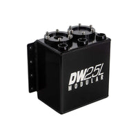 DeatschWerks 2.5L Modular Surge Tank (Fits 1-2 DW250iL Fuel Pumps - Pumps Not Included)