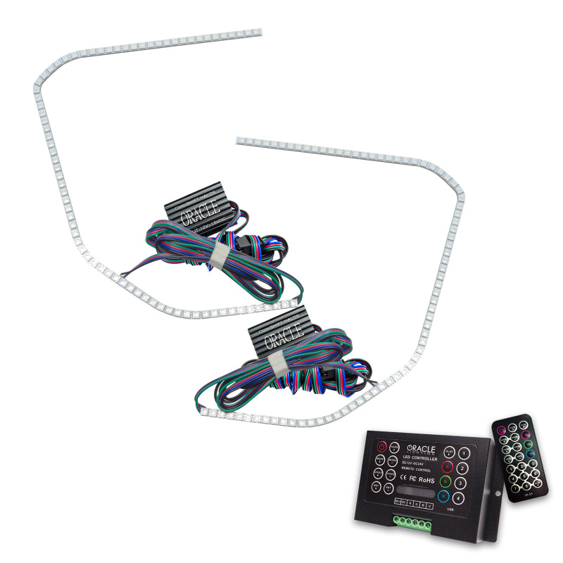 ORACLE Lighting Oracle GMC Yukon 15-20 Halo Kit - ColorSHIFT w/ 2.0 Controller