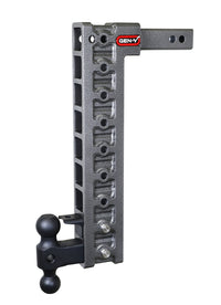 GEN-Y Hitch Gen-Y Mega Duty 2in Shank 20in Drop 10K Hitch w/Dual-Ball/Pintle Lock/Stabilizer Kit