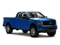 Raxiom 09-14 Ford F-150 Axial Series Headlights w/ LED Bar- Black Housing (Clear Lens)