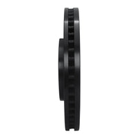 R1 Concepts R1 05-14 Infiniti FX45 Front Right Drilled & Slotted Black Brake Rotor