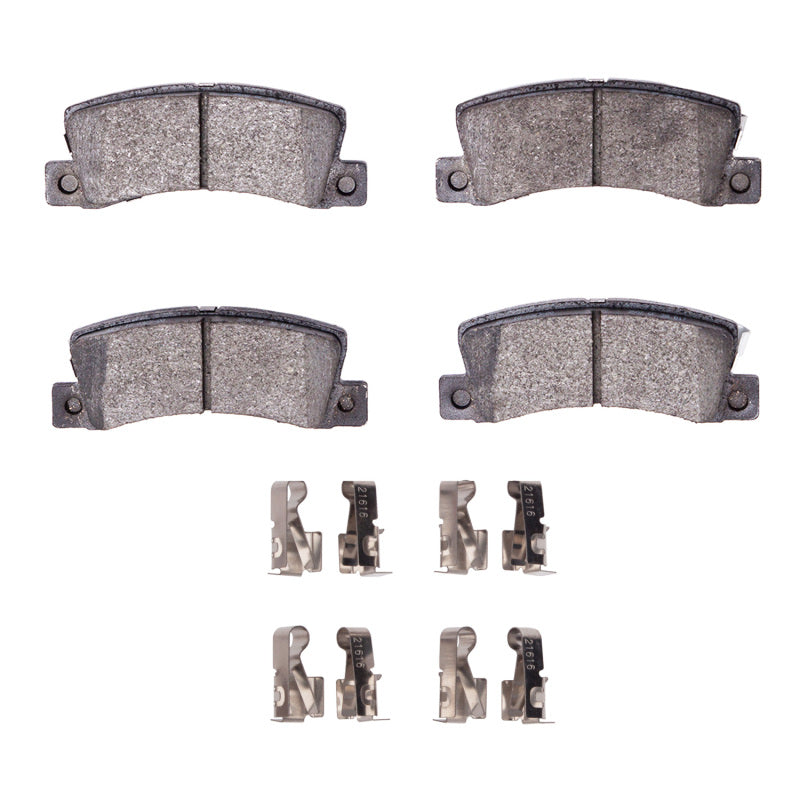 R1 Concepts R1 87-96 Toyota Camry Rear Performance Sport Pads & Hardware Kit