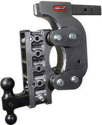 GEN-Y Hitch Gen-Y The Boss Torsion-Flex 2in Shank 15in Drop 16K Hitch w/GH-051 Dual-Ball/Stabilizer Kit