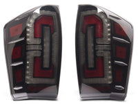 Raxiom 16-23 Toyota Tacoma LED Tail Lights- Black Housing (Smoked Lens)
